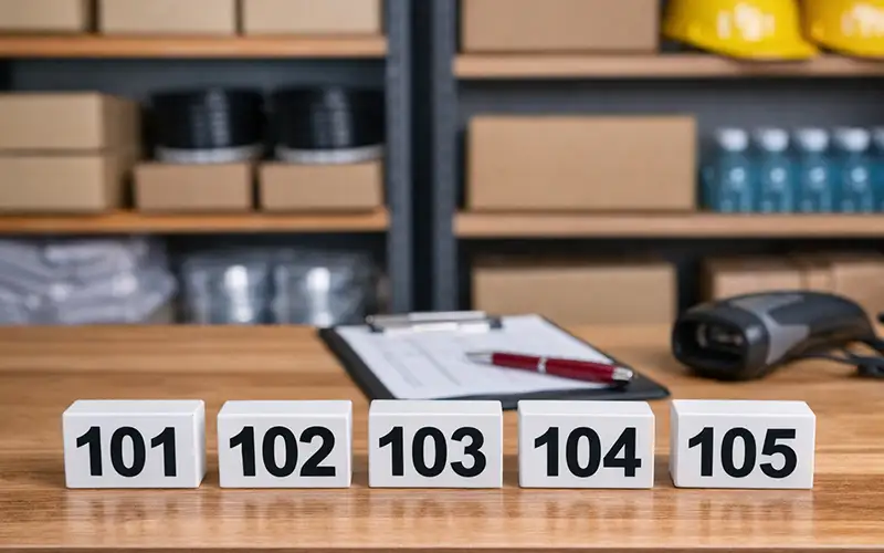 روش های کدینگ انبار