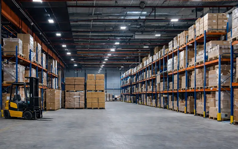 محاسبه فضای انبار